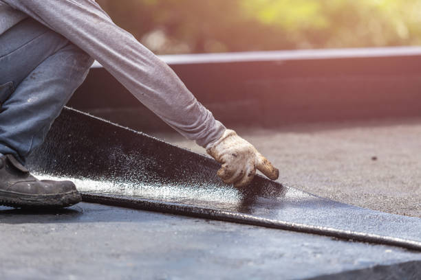 Professional Emergency Waterproofing technician working in Amherst Junction, WI